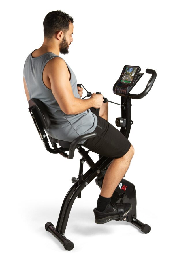VRAi Fitness SXB-350 Folding Exercise Bike With Bluetooth App Compatibility  [Ultimate Fitness Bundle] - Image 23
