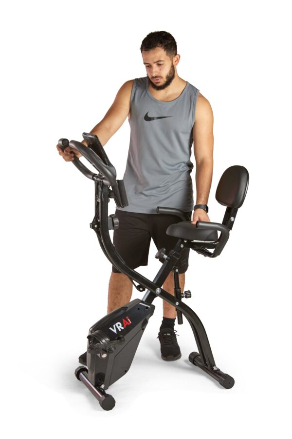 VRAi Fitness SXB-350 Folding Exercise Bike With Bluetooth App Compatibility  [Ultimate Fitness Bundle] - Image 22