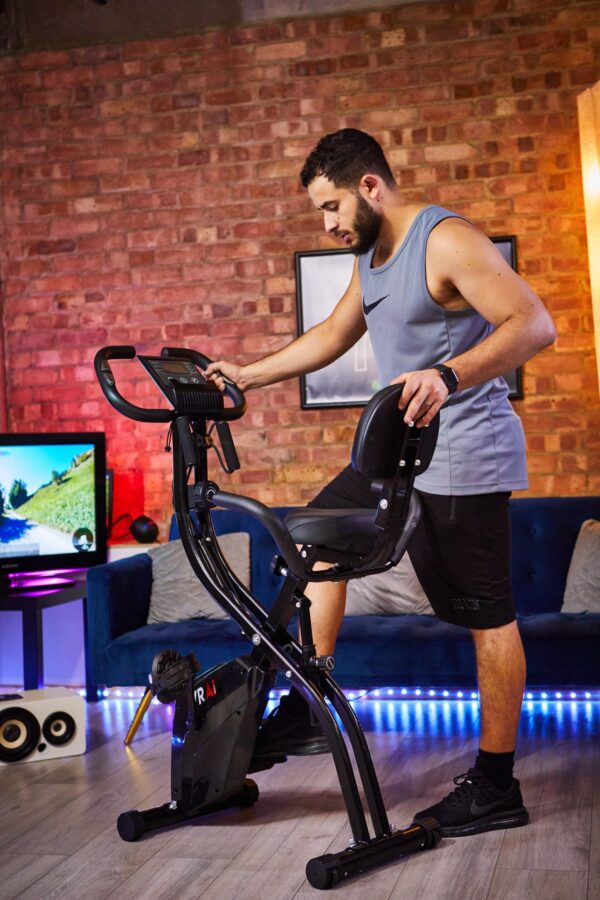VRAi Fitness SXB-350 Folding Exercise Bike With Bluetooth App Compatibility  [Ultimate Fitness Bundle] - Image 21