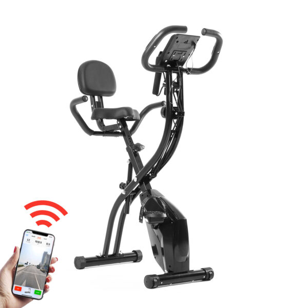 VRAi Fitness SXB-350 Folding Exercise Bike With Bluetooth App Compatibility  [Ultimate Fitness Bundle] - Image 12