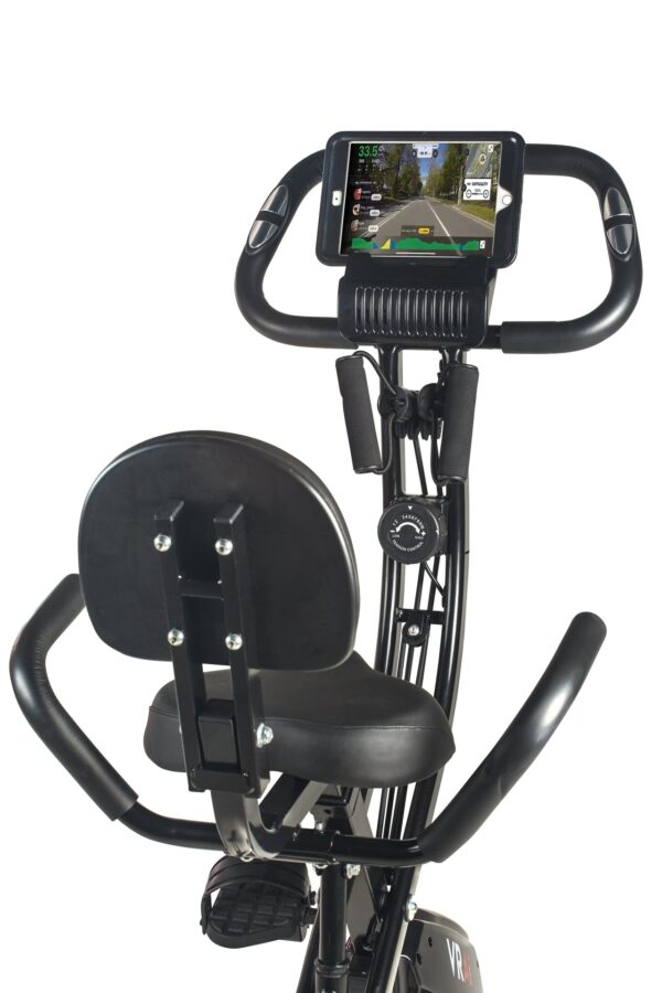 VRAi Fitness SXB-350 Folding Exercise Bike With Bluetooth App Compatibility  [Ultimate Fitness Bundle] - Image 3