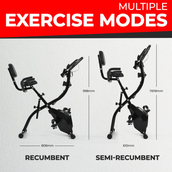 VRAi Fitness SXB-350 Folding Exercise Bike With Bluetooth App Compatibility  [Ultimate Fitness Bundle] - Image 17