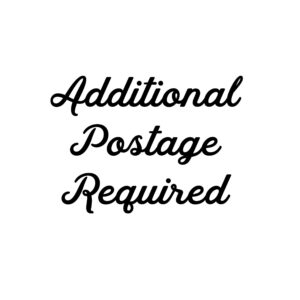 Extra Postage Cost for posting to Northern Ireland, UK Islands, Scottish Highlands & Scandanavia